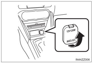 Toyota Yaris. Accessory Socket