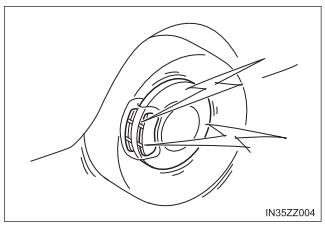 Toyota Yaris. Brake Pad Wear Indicator