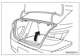 Toyota Yaris. Cargo Sub-Compartment (4-Door)