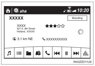 Toyota Yaris. How to Use Aha™