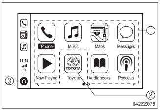 Toyota Yaris. How to use Apple CarPlay™