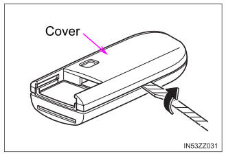 Toyota Yaris. Key Battery Replacement