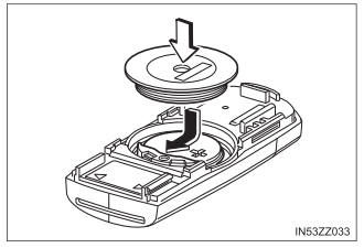 Toyota Yaris. Key Battery Replacement