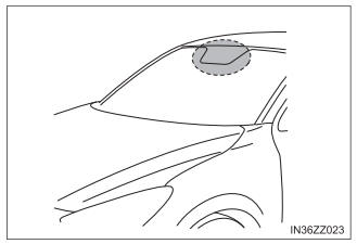 Toyota Yaris. Laser Sensor