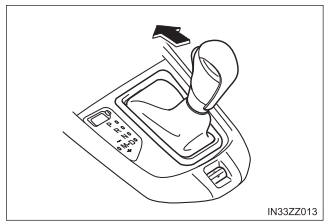 Toyota Yaris. Manual Shift Mode