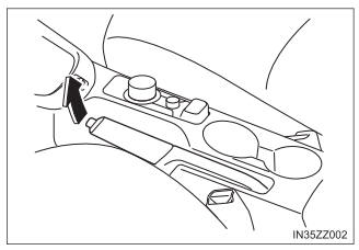 Toyota Yaris. Parking Brake