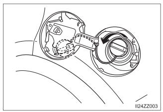 Toyota Yaris. Refueling