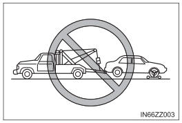 Toyota Yaris. Towing Description