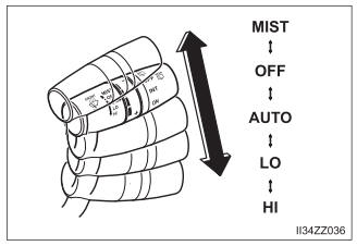 Toyota Yaris. Windshield Wipers